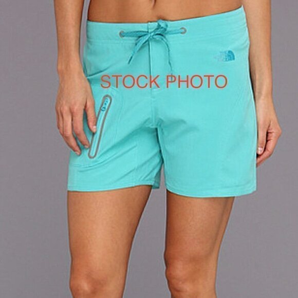 The North Face Echo Lake Apex Washoe UPF Protection Ion Blue Shorts  Size 8 - Picture 1 of 12